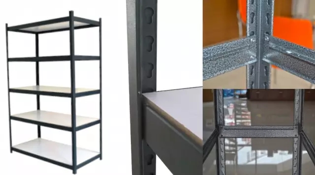 angle shelf and component details