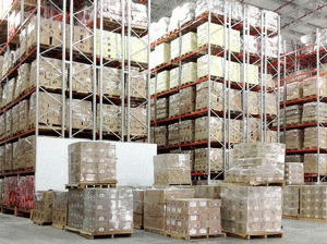 Double Deep Pallet Racking For Food & Beverage Industry
