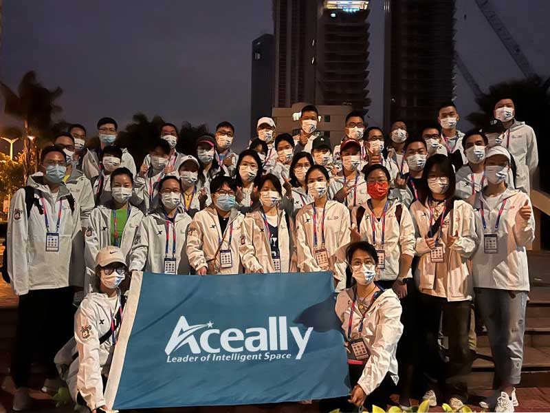 Aceally Group Actively Organized Employees to Participate in Marathon Race