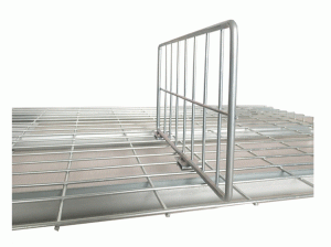 Hanging pallet rack dividers for sale