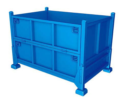 Solid Steel Pallet Cage