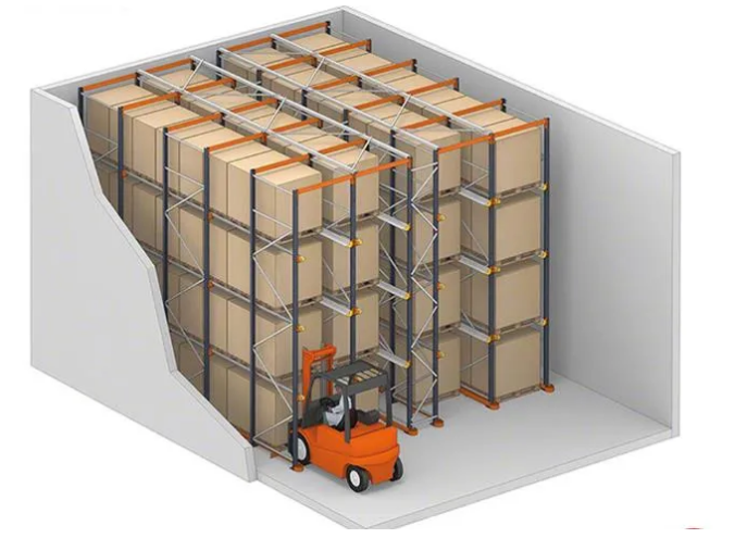 What kinds of warehouses are suitable for drive-in racking?