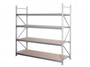 Industrial warehouse adjusting metal multi-level long span racking