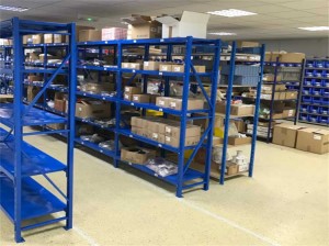 5000kg per bay warehouse steel medium duty longspan shelves