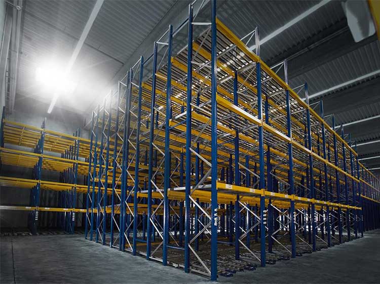 5 deep push back racking system Featured Image