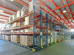 High Density Warehouse Storage Double Deep Pallet Racking