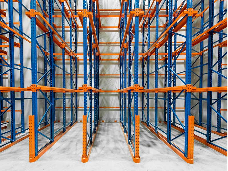 Great project of Drive-in warehouse racking system in Cyprus
