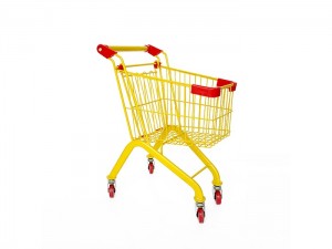 Children’s Metal Shopping Cart with Wheels