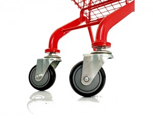 Children’s Metal Shopping Cart with Wheels