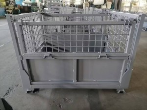 Heavy Duty Stackable Steel Boxes for Industrial Storage