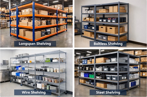 What Are the Different Types of Industrial Shelving