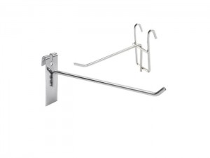 Display Hooks for Supermarket Shelving Systems