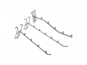 Display Hooks for Supermarket Shelving Systems