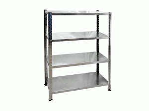 Galvanized steel angle shelving for sale