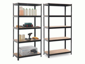 Medium Duty Slotted Angle Boltless Rack Shelving for Garage