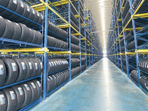 Tyre Racking Capable of Saving 40% Storage Space