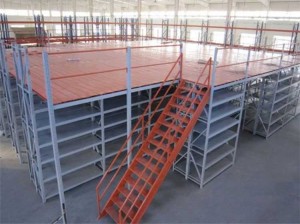 Heavy Duty Steel Mezzanine Racking for Industrial Warehouse Storage