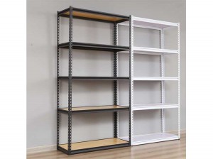 5 tier diy slotted angle shelving