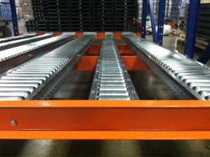 Warehouse Storage Gravity Roller Pallet Rack