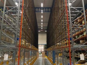 Metal warehouse pallet racking for sale