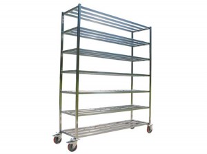 Multifunctional food-grade stainless steel shelf