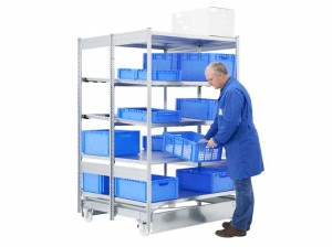 Custom Metal Boltless Racking Shelf