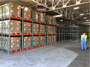 Pallet Flow Rack Storage System