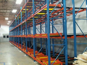 Push Back Pallet Racking Systems for Sale