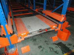 Aceally  radio shuttle racking system for sale