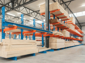 Double-sided heavy-duty cantilever racking