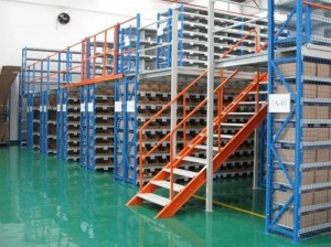 Heavy Duty Steel Mezzanine Racking for Industrial Warehouse Storage