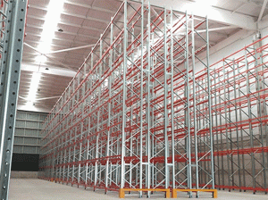 Double Deep Pallet Racking For Food & Beverage Industry