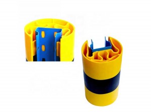 Pallet racking plastic upright protectors