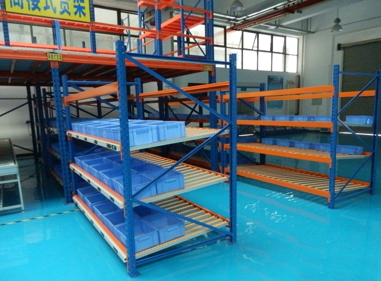 Operation of carton flow racking