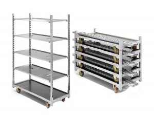 Professional Quality Danish Flower Trolley Cart For Greenhouse From China