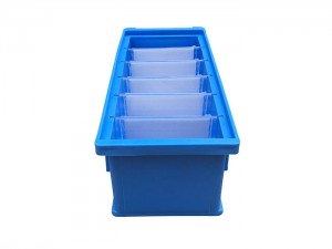 Stackable Nestable Plastic Tote Bins