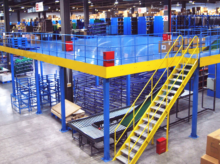 Advantages of a small warehouse in choosing the mezzanine floor