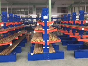 Warehouse Cantilever Storage Racks for Lumber