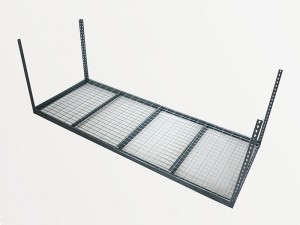 Garage Shelving That Hangs from the Ceiling