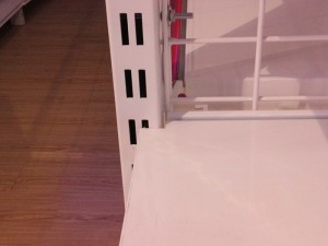 Double-Sided Wire Grid Gondola Shelving