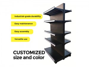 Gondola Shelving with Back Panel | Retail Display