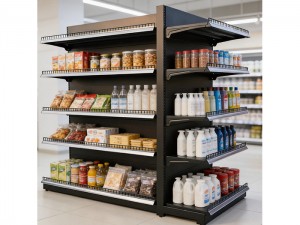 Gondola Shelving with Back Panel | Retail Display