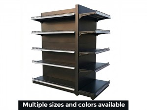 Gondola Shelving with Back Panel | Retail Display