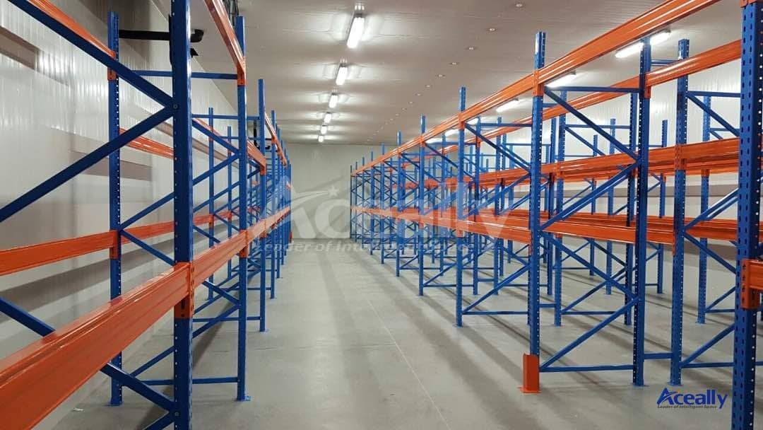 Method of calculating the height to width ratio of pallet racking and cantilever racking