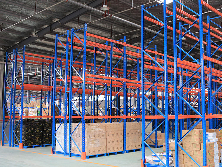 Moistureproof skill of rack warehouse in spring