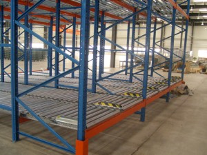 Warehouse Heavy Duty Pallet Gravity Flow Rack