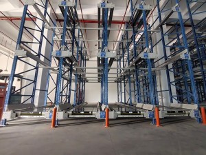 Automated Pallet Shuttle for Radio Shuttle Racks