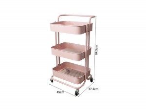 Home Kitchen Storage Trolley Rack