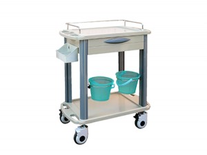 Hospital ABS Medical Treatment Trolley Cart