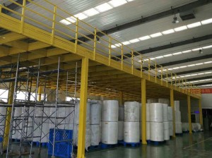 Steel Platform Mezzanine Floor Racking System